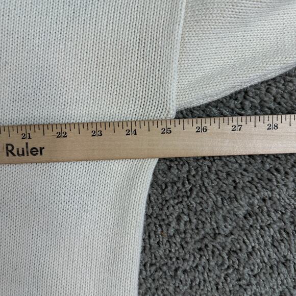 VINTAGE Kipling Sweater Mens XL Beige Argyle Trader Vic's Cotton Pullover 80s - Picture 10 of 11